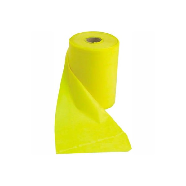 Thera-Band Latex-Free Exercise Band, Yellow, 50 Yard Roll/Box